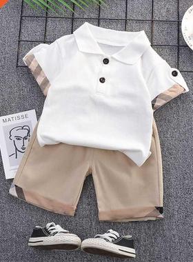 Boy Baby Sets Casual Clothing 2pcs Summer Outfits Short Slee