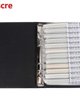 Smple Book Blck Plstic 1206 80 Vlue Cpcitors Kit Smpl