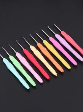 1PC Metal Knitting Needles Crochet Hooks Tool With Ergonomic