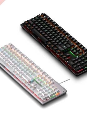 Mechanical Keyboard 104 Keys RGB Backlight Computer Gamer Of