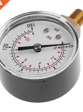 1/8Inch NPT 2Inch Face Side Mount 0-160psi 0-11bar Pressure