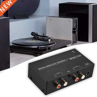 Phono Preamp Stereo Low Noise Turntable Portable With Level