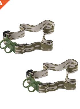 2 Pcs Headband Elastic Hands Free Headlamp Strap For 22-30mm