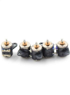 5pcs 2 Fase 4 Draad 20 Ohm 6mm Dia Stappenmotor 3-5 V Micro