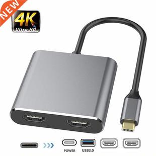 Por HDMI compatible Dual USB Charge TypeC 3.0