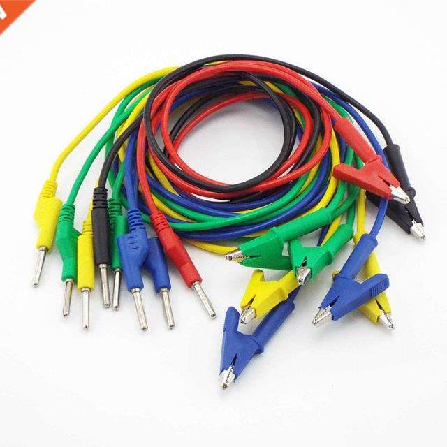1M Double End Test Lead Wire Electrical Voltage 4mm Banana P