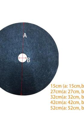 5pcs Garden Plants Cover Weeding Cloth Pot Covering Ring Non