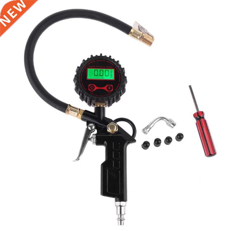 250psi LED Digital Car Tire Air Inflator Pressure Gauge 适用