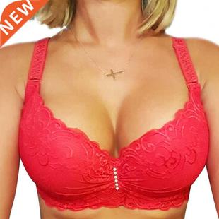 Bras for Women's Bra Plus Big Large Size Super Push Up Brale