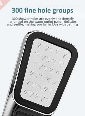 00 Holes High Pressure Shower Head Water Saving Rainfall Sh
