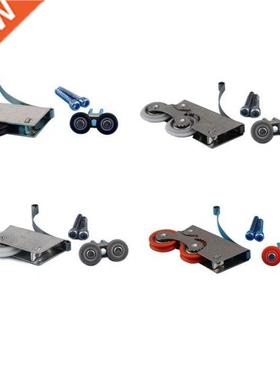 Wardrobe Sliding Door Wheels Rollers Heavy Duty Mute Metal W