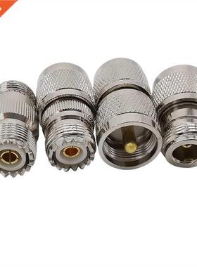 4Pcs UHF SO239 PL259 SO-239 PL-259 Male Female To N Type Mal