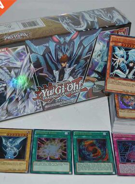 Yugioh 100 Piece Set Box Holographic Card Yu Gi Oh Anime Gam