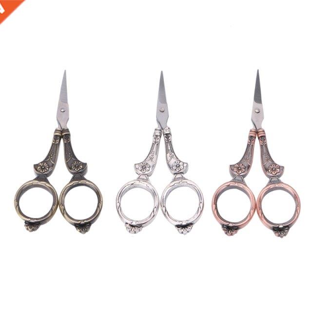 Antique Vintage Floral Scissor Cutter Cutting Shears Embroid