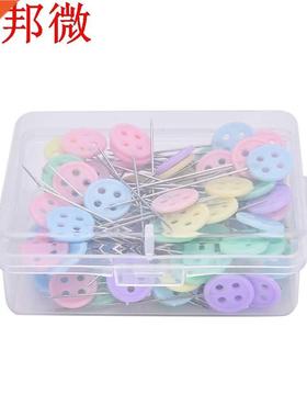 1-100 pièces Patchwork aiguille artisanat fleur bouto