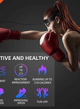 Pelota de reflejo de boxeo, banda para la cabeza, enrenamien