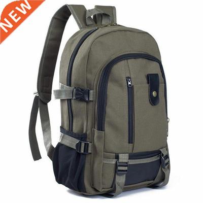 Men Vintage Backpack Rucksack Travel Sport Schoolbag Campin