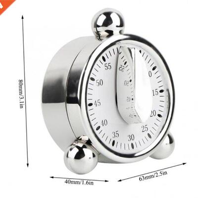 60 Minutes Kitchen Mechanical Timer Cooking Reminders Alarm
