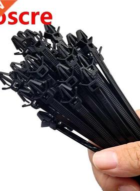 100PCS 500PCS Cs Mount Wire Tie Clip Releasable Nylon Tie