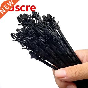 Mount Wire Tie 100PCS Releasable Clip Nylon 500PCS