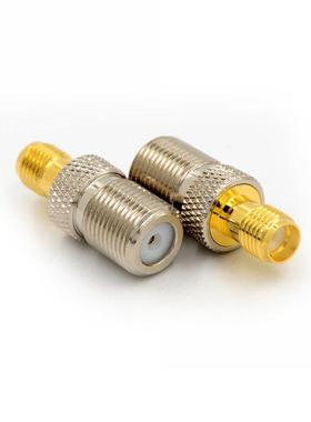 1/2PCS Female F Type Jack To SMA Female Plug Straight RF Coa