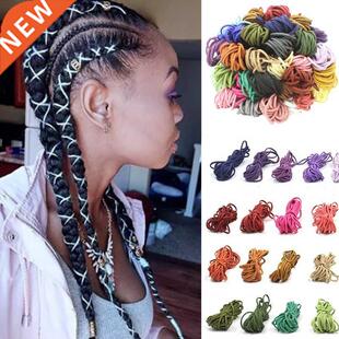Korean Suede Hair Ties National Customs Hip Hop Reggae Braid