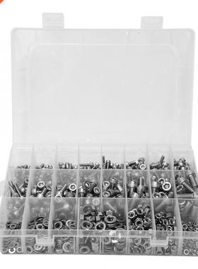 815Pcs Screw Washer Nut Set Hex Socket Hgh Qualty Fastener