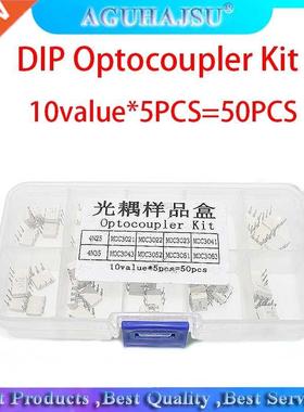 DIP Optocoupler Kit 10value*5PCS=50PCS 4N25 4N5 MOC021 M