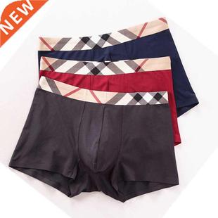 Underwear Sho New Boxers Convex Mens Quality High Set 4PCS