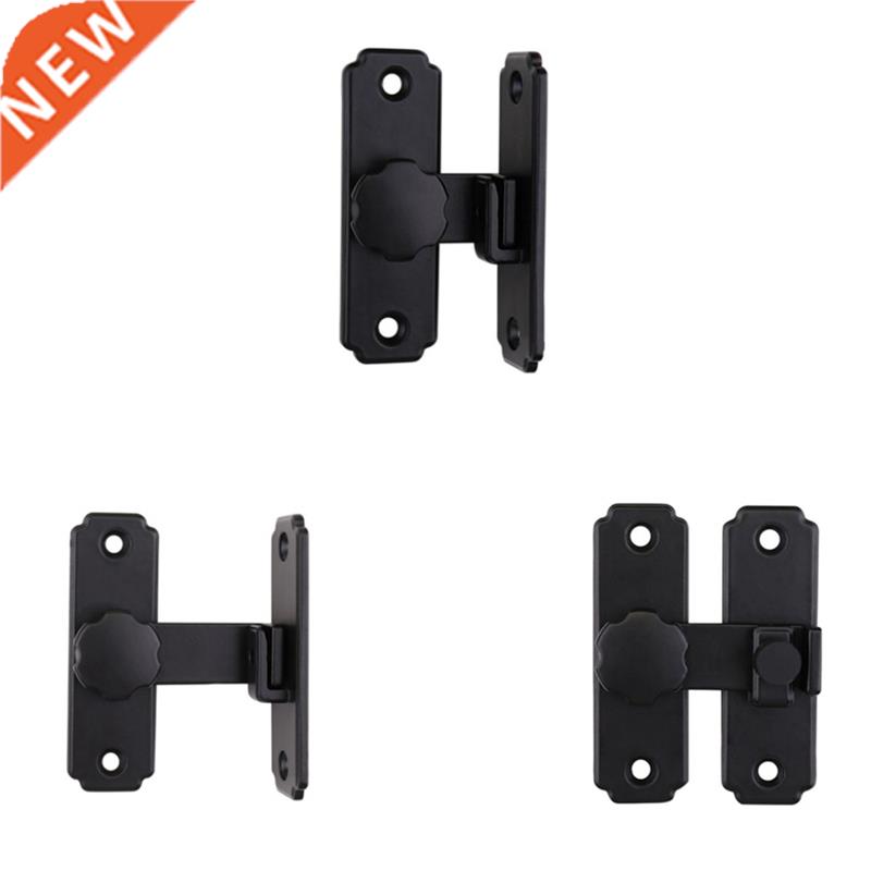 Latch Hasp Stainless Steel Hardware Buckle Home Durable Blac