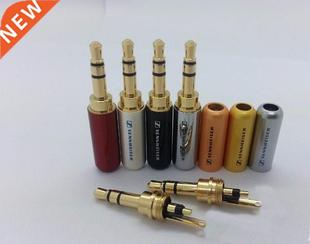 Jack Plu Pole Plated Gold Connector Audio lot 20pcs