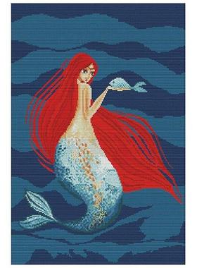 Cross Stitch Kits Pre-Printed Stiching Stamped Cross Stitch