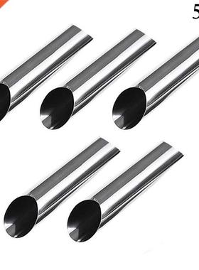 5pcs Stainless Steel Cannoli Forms Food Grade Cream Horn Mou