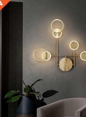 Nordic Luxury Indoor Wall Lamp LED for Bedroom Bedside Backg