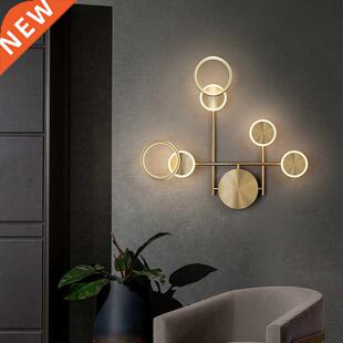 Nordic Luxury Indoor Wall Lamp LED for Bedroom Bedside Backg