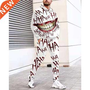 Men Tracksuit Two Sweatpants Sets Hoodies Pieces