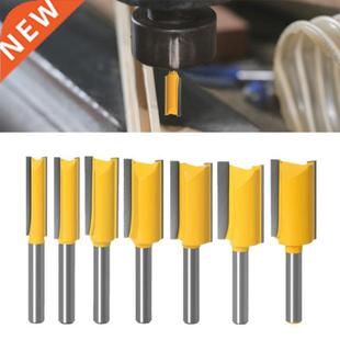 Router Double Single Bit Cutter Straight Shank inch 7pcs