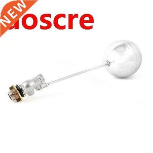 Silver Tone Ball Float Floating Valve Adjustable 1PC Metal
