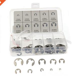 Steel Kit M1.5 Assortment Stainless Washer 120PCS Clip