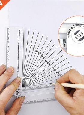 Compass Metal Multifunctional Drawing Circle Tool Ruler Pain