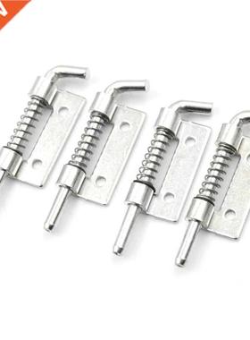 4pcs Spring Loaded Security Barrel Bolt Latch Spring Latches