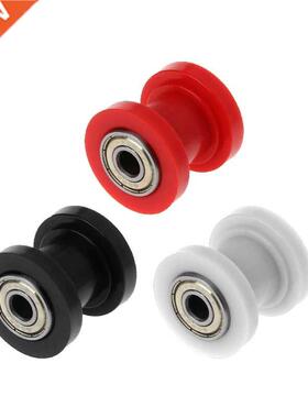 QILEJVS 8mm/10mm Chain Rler Pulley Tensioner Wheel Guide P