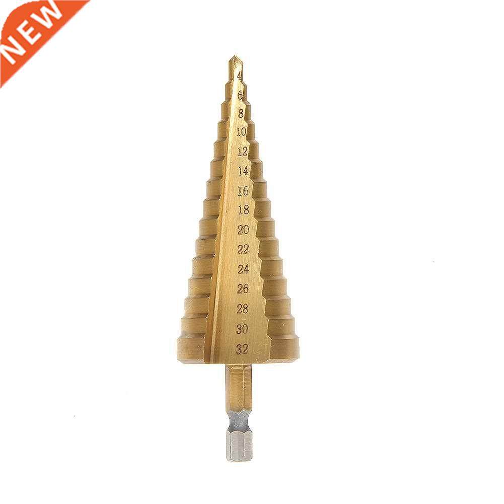 Hex Titanium Step Cone Drill Bit 42MM Hole Cutter HSS 4241
