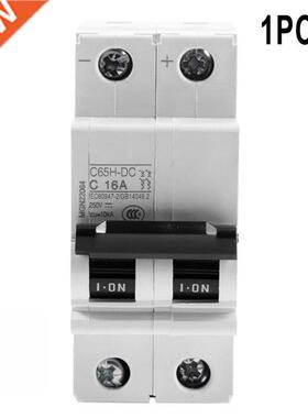 1PC 50A DC Circuit Breaker MCB Solar Bipolar Type C 6KA 250V