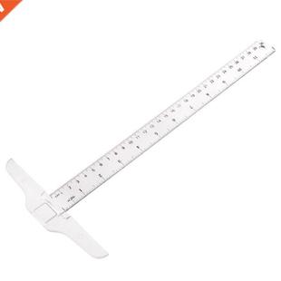inch Plastic Metric Ruler Square Double New 30cm