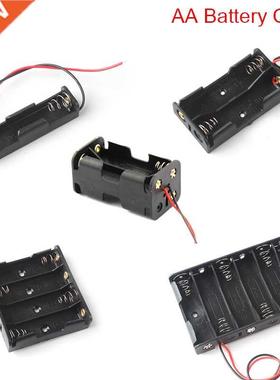2022 New 1 2  4 8 Slots AA Battery Case Box AA LR6 HR6 Batt