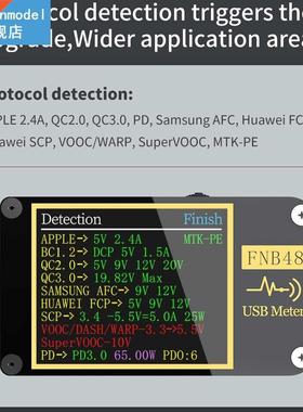 FNB48 Amperemeter Usb rigger voltmeter ammeter current voltm