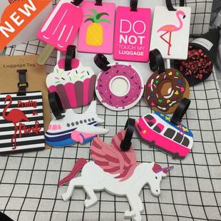 Luggage Creative Tag Animal Silic Travel Cartoon Accessories