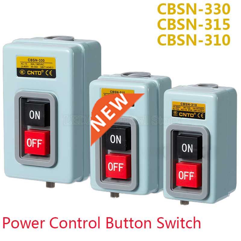 BS216B 230B 211B AC220V 380V 3 Phase Start Push Button Swit