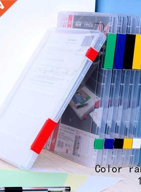 Storage Box A4 Clear File Cases Tranparent Plastic Document